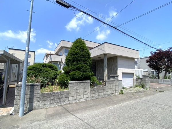 【江別市幸町の外観】