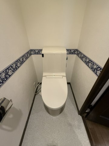 お手洗いです。