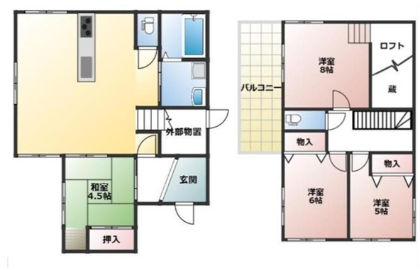 間取り：328000651099
