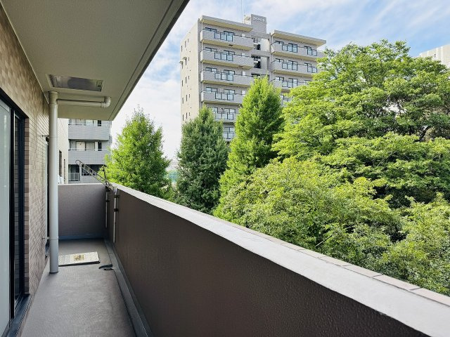 ～3箇所から出入り可能なバルコニー～