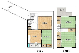 茨木市丑寅2丁目 一戸建ての間取り