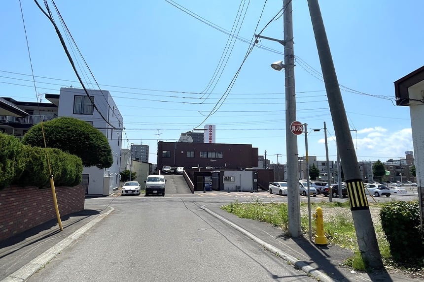 前面道路含む現地写真