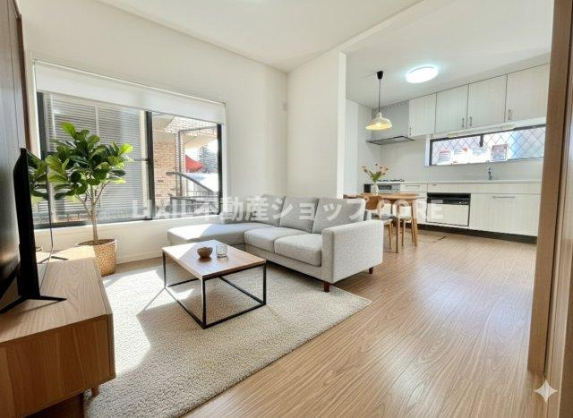 オープンでのびやかな空間を生み出す、こだわりの広がりとゆとりのリビング。　