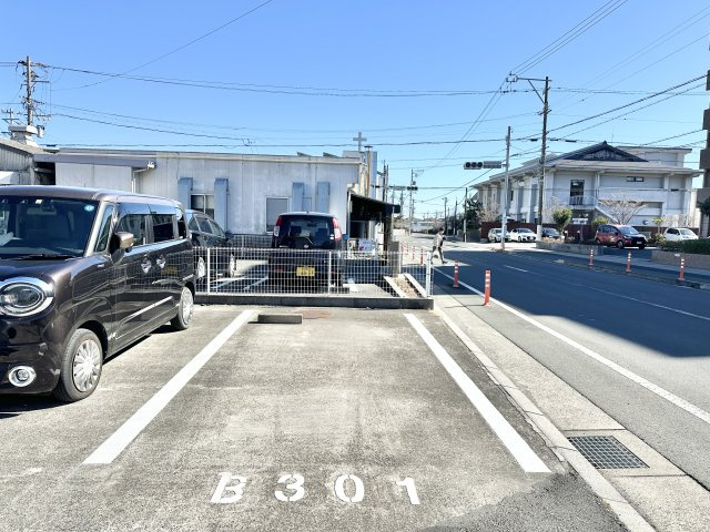専用駐車場です。