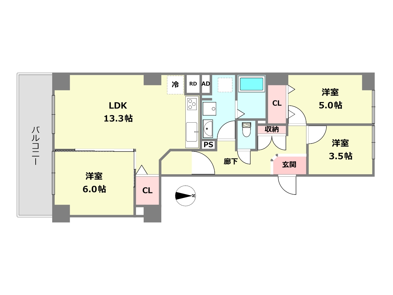 間取り：328000429793