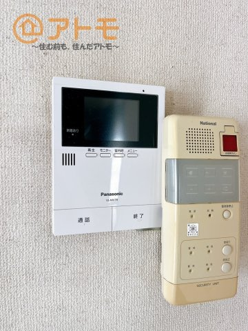 TVモニター付きインターホンは防犯性に優れています！