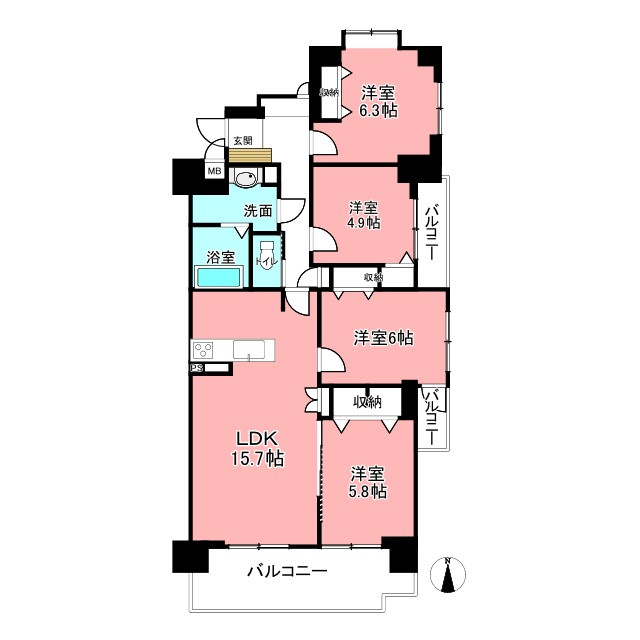 間取り：323000445485