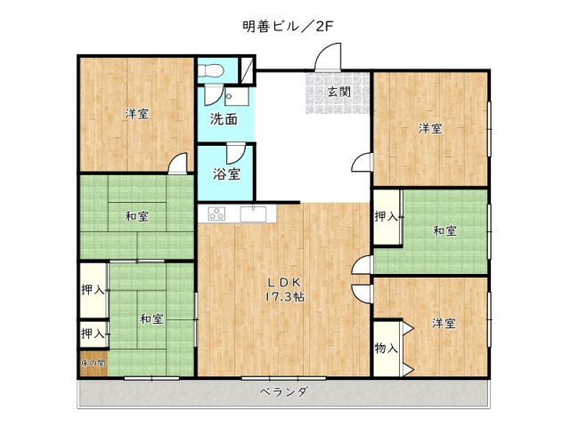 間取り：328000654718