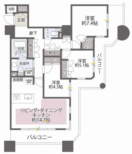 間取り：313004736125