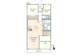  サンスターホーム 青梅サニーハイツ401　リノベ済み　角部屋　ペット飼育可能の間取り