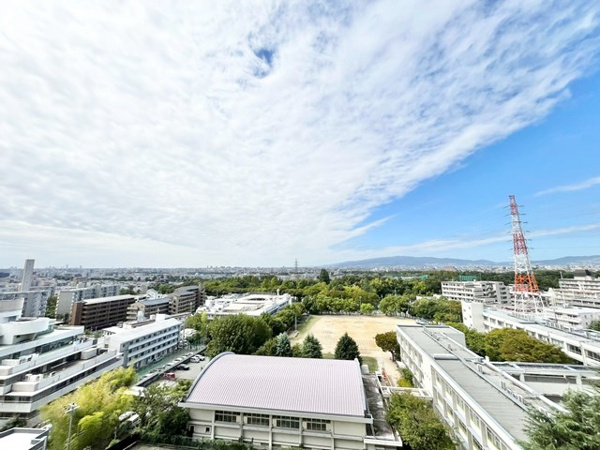 日商岩井緑地公園マンションの展望