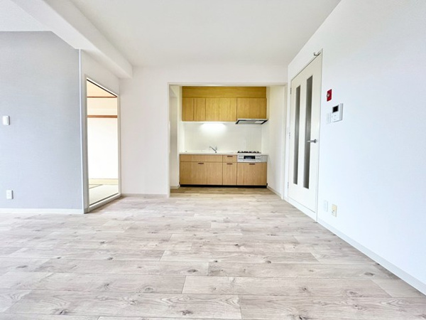 日商岩井緑地公園マンションの内装