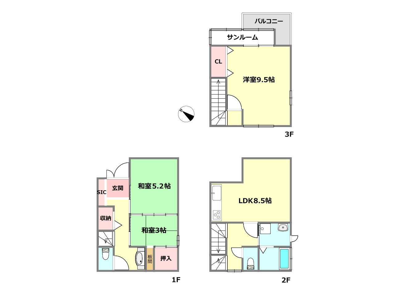 間取り：328000633497