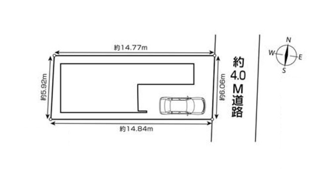屋上庭園のある住まい！全居室に収納がある2LDK・納戸！