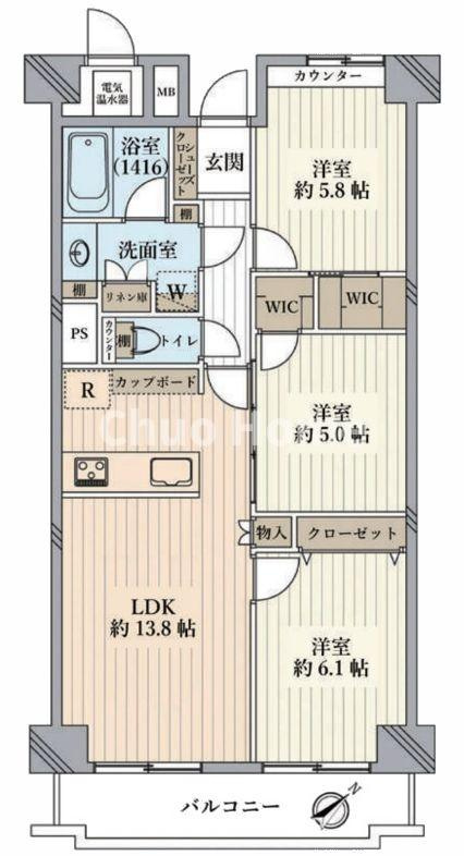 間取り：313004634666