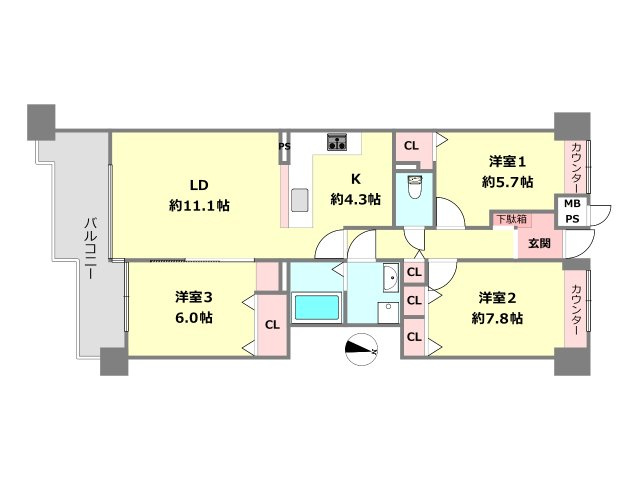 間取り：328000680910