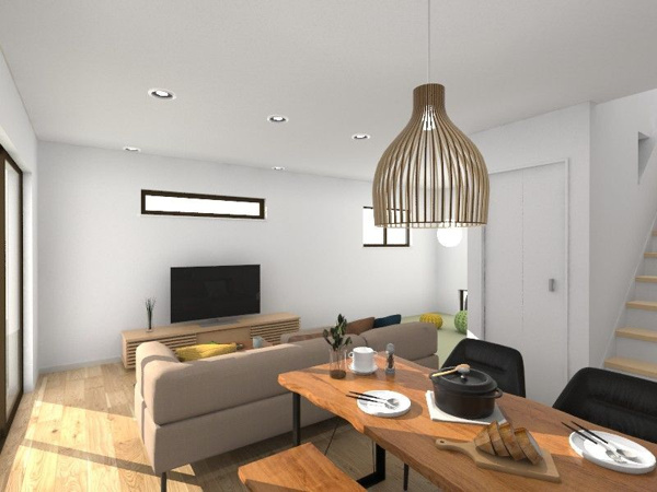 【竹末一丁目（2期）の完成予想図】