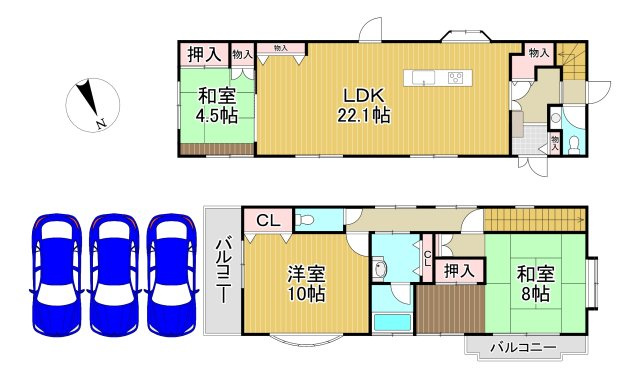 間取り：328000451824