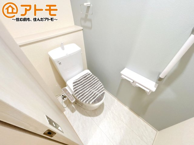 清潔感のあるトイレです！