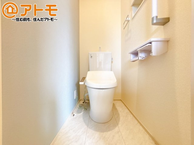 2つトイレがあるので朝も混みあわずに使うことができます！