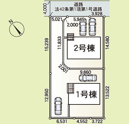 広々敷地で自由な暮らし。駐車も快適に、日常がワンランク上に。