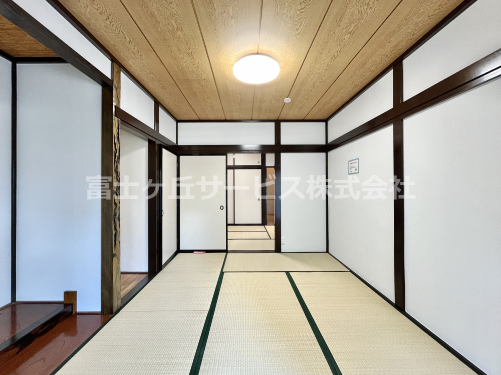 和室6帖が2間続いています
