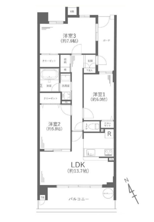 間取り：314002648385