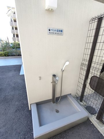 【ペット足洗い場】