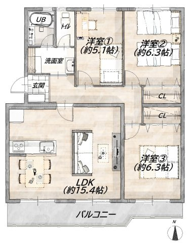 間取り：325000127857