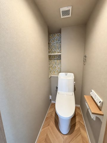 毎日使う場所だからこそ嬉しい、清潔感のあるトイレスペース♪