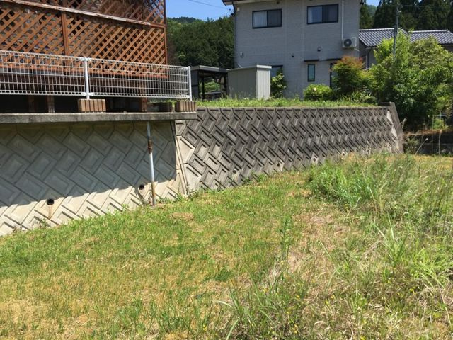 敷地中央からみた景色