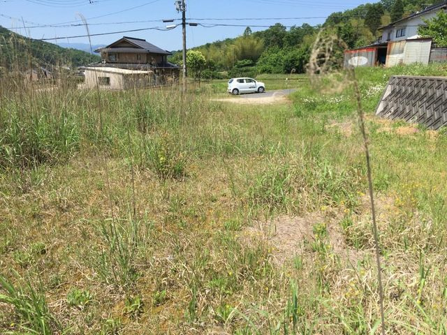 敷地中央からみた景色