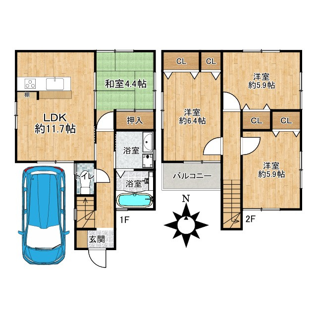 間取り：327001654290