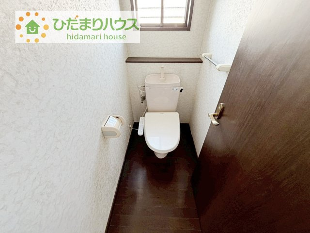 トイレは1F、2F共に完備！取り合いになることがありませんね(^^)/