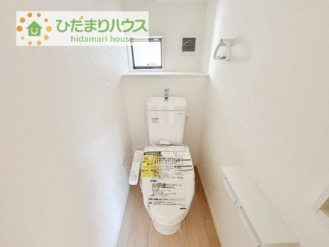 トイレは1F、2F共に完備！取り合いになることがありませんね(^^)/