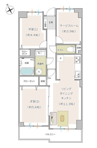 間取り：314002716191