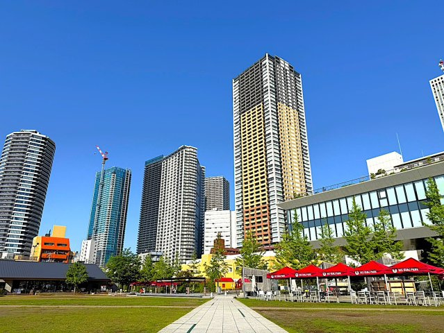 イケサンパークからの外観