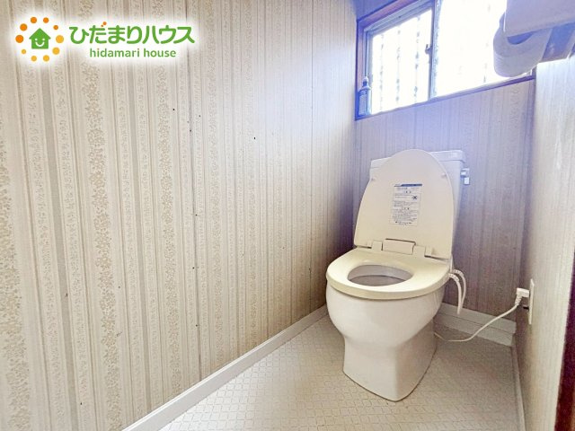 節水できるトイレで、少ないお水でもしっかりと洗浄してくれます！