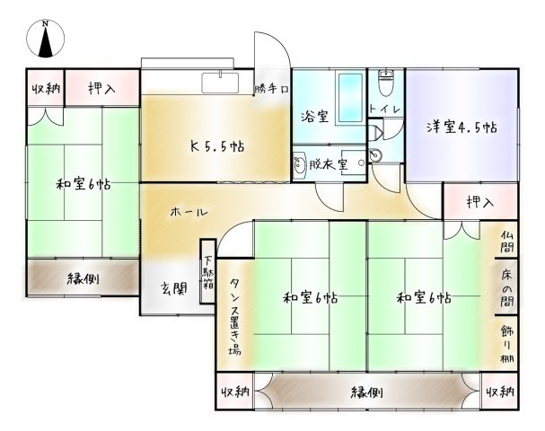 間取り：346000030738