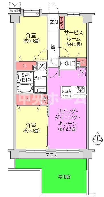 間取り：313004634797