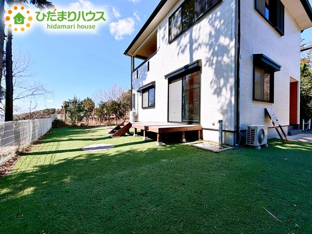 お子様の元気なお外遊びも、自宅のお庭なら安心ですね(^^♪