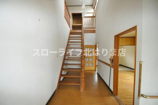 2階へ