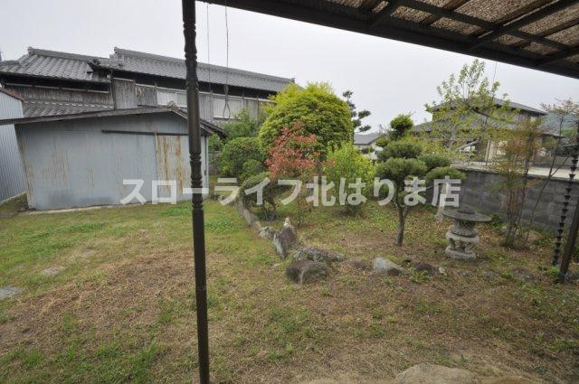 広緑側お庭
