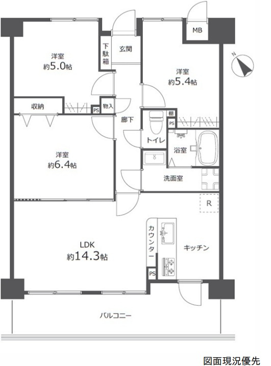 間取り：334000255172