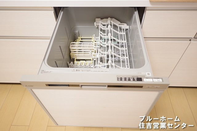 キッチンは食洗機付きです！料理後のお片付けも楽々♪