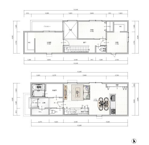 参考プラン間取図