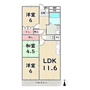 ガーデンハイム梅津の間取り