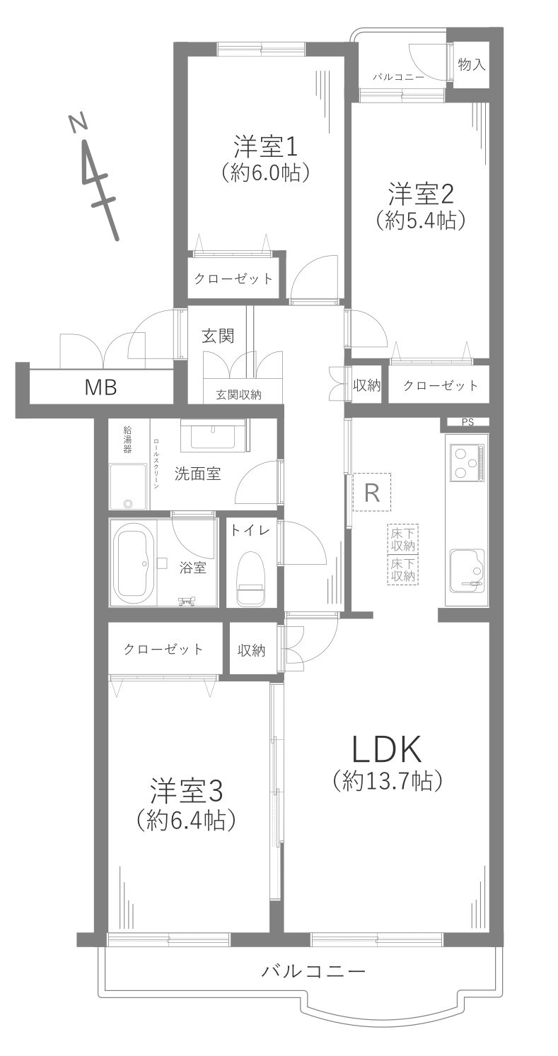 間取り：314002679629