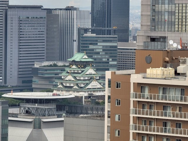 【物件からの展望（大阪城）】お部屋から大阪城をご覧いただけます！