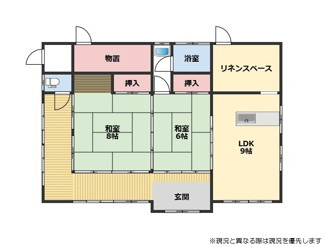 間取り：308000155189